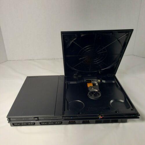 PlayStation 2 PS2 Slim SCPH-77001 Console Bundle w/ 2 Controllers, 6 Games