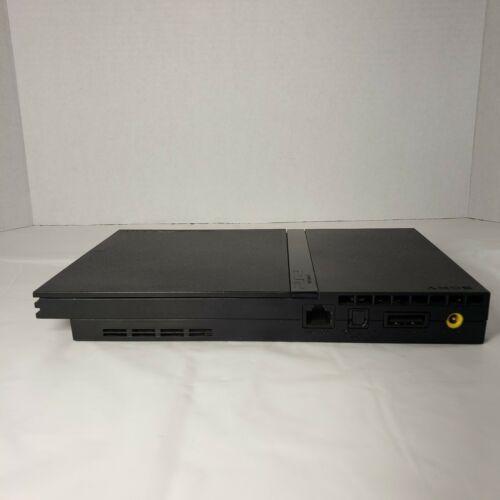 PlayStation 2 PS2 Slim SCPH-77001 Console Bundle w/ 2 Controllers, 6 Games